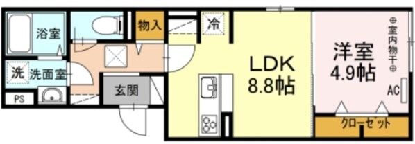 ラ フランス髙梨の物件間取画像